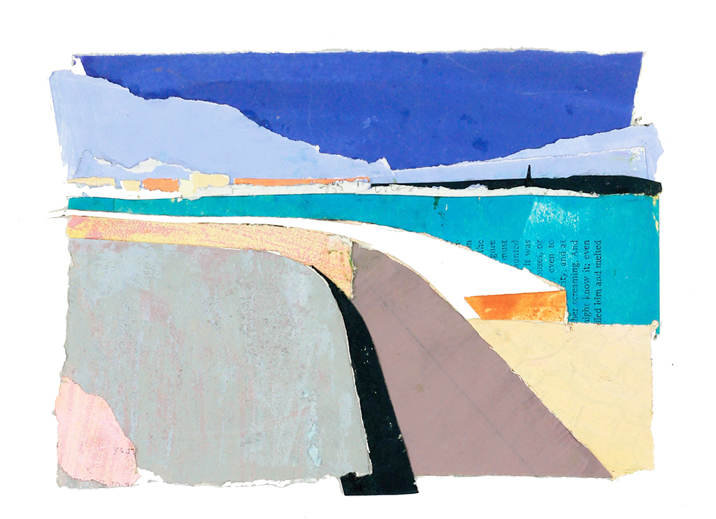 Weymouth, Mixed Media Collage